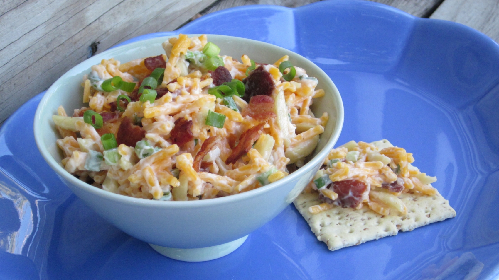 Bacon Almond Cheese Dip