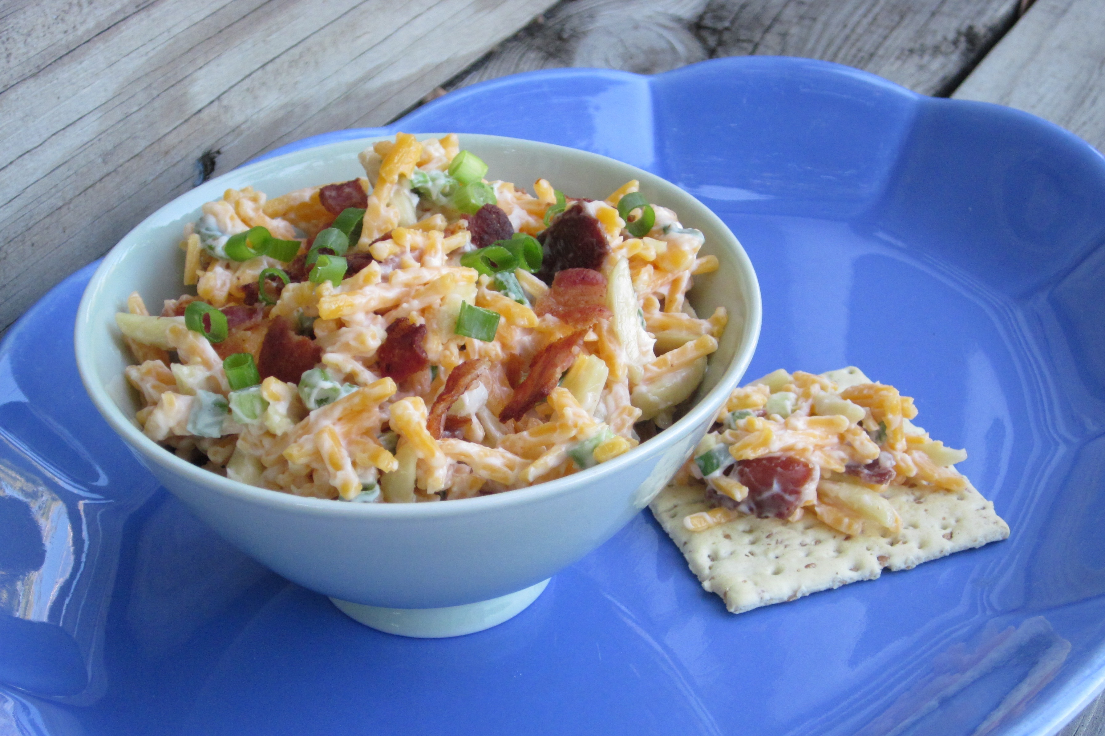 Bacon Almond Cheese Dip